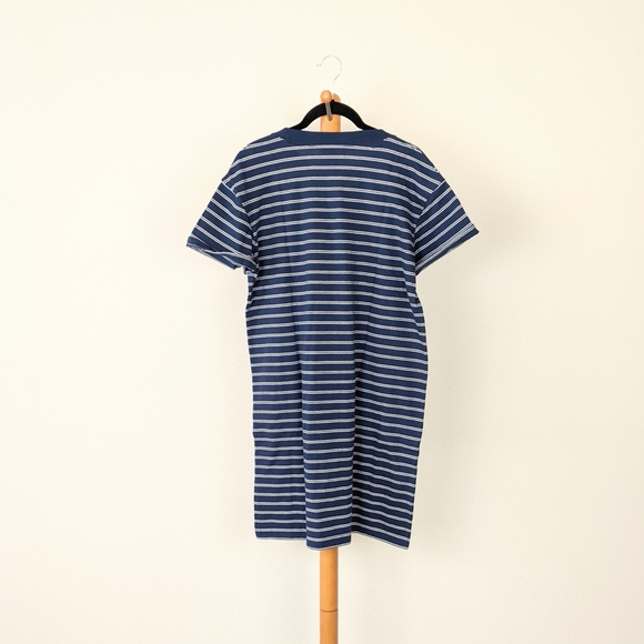 Madewell Tina Stripe T-Shirt Dress - Picture 5 of 6